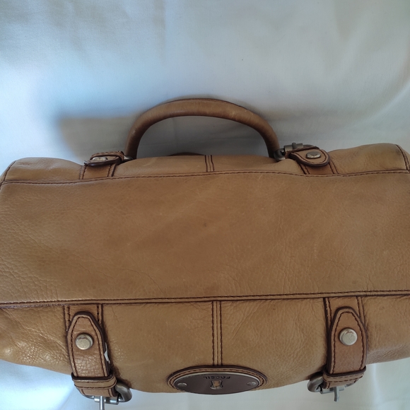 Vintage Fossil Maddox Leather Handbag - Picture 3 of 5